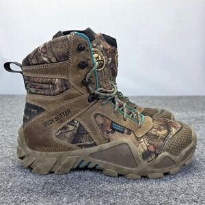 Red Wing Irish Setter Hunt Camo Boots Womens 10 M Scent Ban 400G Hunting 2881